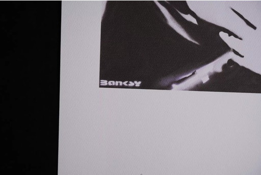 Banksy (1974) - La Joconde avec un pistolet