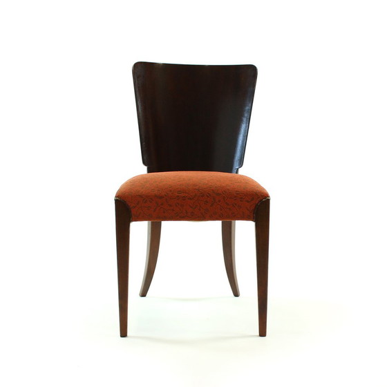 Image 1 of Set of 4 Dining Chairs H 214 by Jindrich Halabala, Set of Four, Czechoslovakia, 1930s