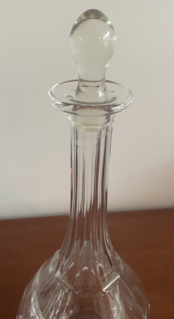 Image 1 of Saint Louis - Caraffa in cristallo sfaccettato Art Déco