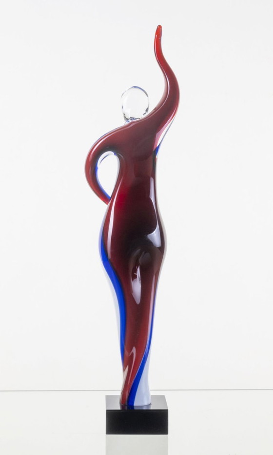 Image 1 of Scultura in vetro modernista, anni '70-'90, Cecoslovacchia