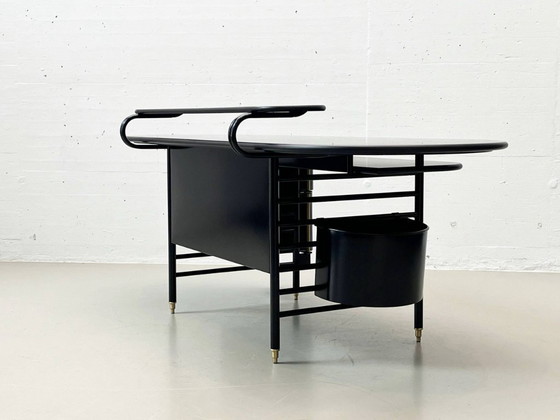 Image 1 of Johnson Wax desk model 617 by Frank Lloyd Wright for Cassina, 1992s