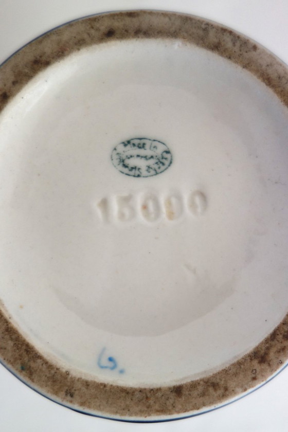 Image 1 of Vaso in ceramica smaltata Art Nouveau di Amphora, Boemia, 1920