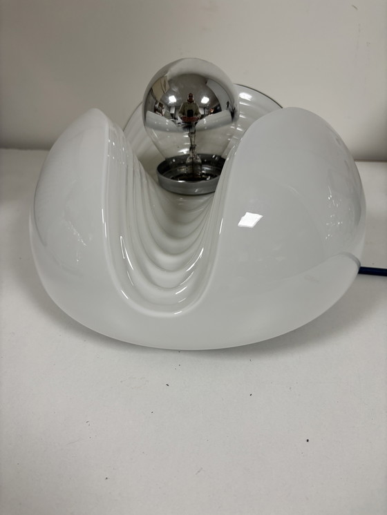 Image 1 of Peill Putzler Wave Futura Plafondlamp unique blanc couleur