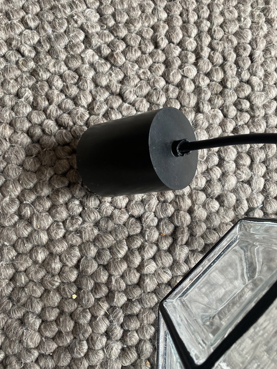 Image 1 of Glashütte Limburg hanglamp uit de jaren 60 of 70