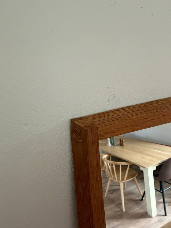 Image 1 of Miroir vintage danois Jansen Spelje en teck - Miroir du milieu du siècle