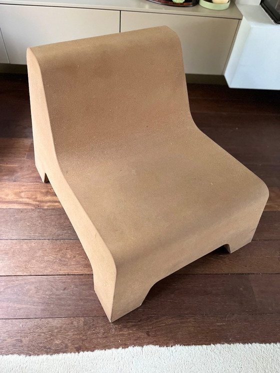 Image 1 of Silla de diseño holandés Ameba con aspecto de corcho