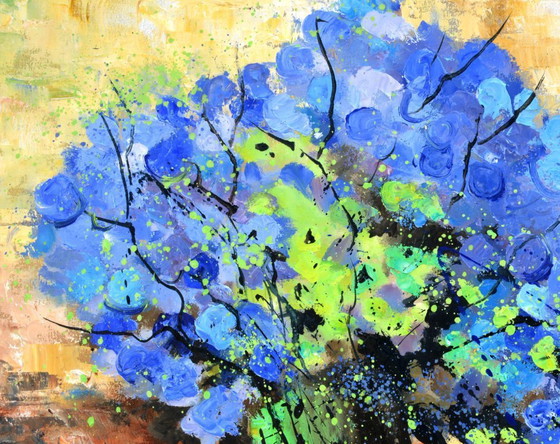 Image 1 of Blauw stilleven