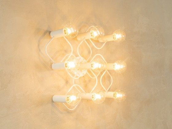 Image 1 of 1970s Wall and ceiling lamp, Gaetano Sciolari, Leola, Vintage