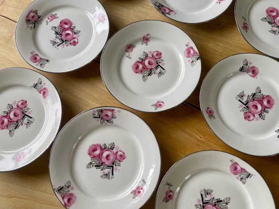 Image 1 of Set di 12 piatti da dessert