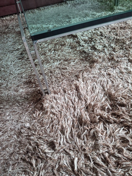 Image 1 of Metaform glazen salontafel