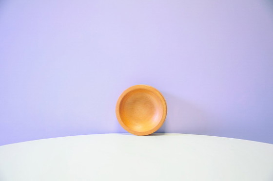 Vintage Lichthouten Brutalist Schaal – Tafelaccessoires, Wood (photo 3 of 5)