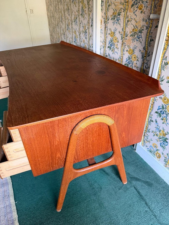 Image 1 of Scrivania di design danese in teak, Svend Aage Madsen, anni '50