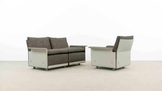 Vitsoe Bankstel van Dieter Rams, Model 620, Fauteuil+Bank – Textile (photo 11 of 45)