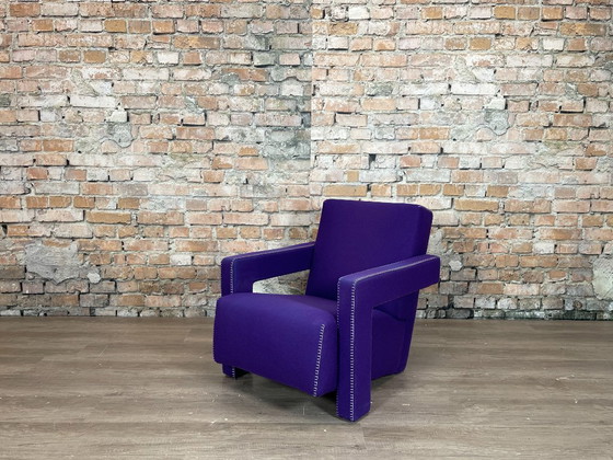 Cassina 637 Utrecht - Tessuto Viola | Gerrit Rietveld – Poltrone, Textile, Wool (photo 3 of 16)