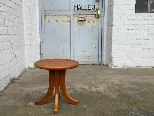 Teak Tisch Side Table Hocker Stool By Dyrlund Denmark