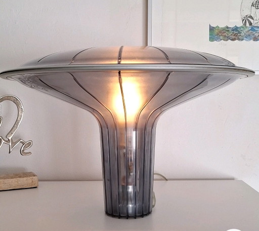 Lampe design Luceplan, modèle D 36 Agricon, lampe de table, grise, culot E27, dimmable, 220/240 V, 100 W (photo 2 of 6)
