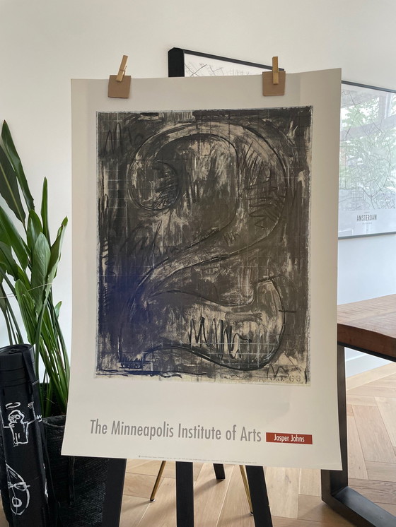 Image 1 of Jasper Johns (Amerikaans, geboren 1930), "Figuur 2", 1963, copyright Jasper Johns, met dank aan het Minneapolis Instit