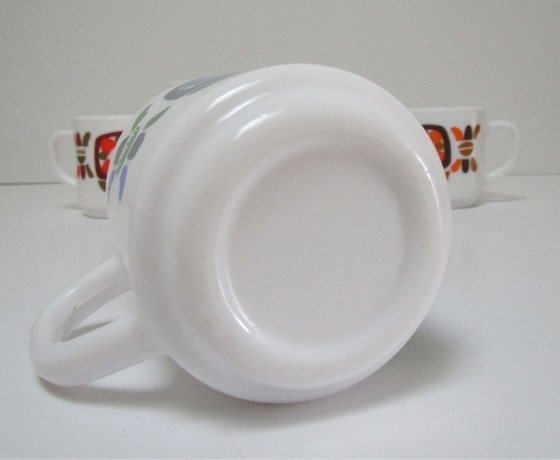 Image 1 of 1970s floral mugs and cups