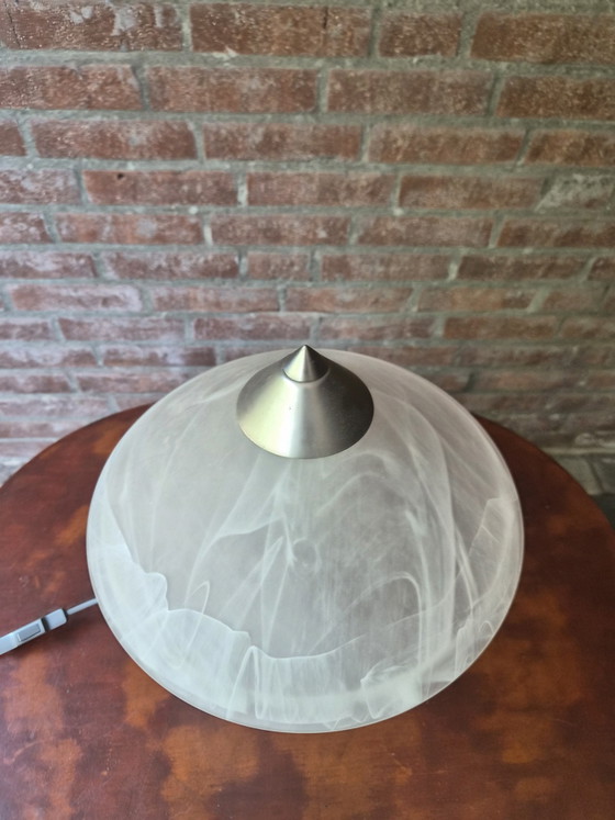 Image 1 of Vintage glass table lamp