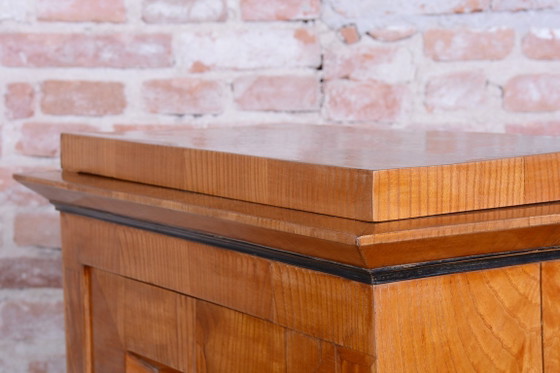 Gerestaureerd Biedermeier-kastje, essenhout, sparrenhout, Pools, Tsjechisch, jaren 1830 – Kasten, Wood (photo 15 of 21)