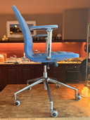 Cappellini Lotus Bürostuhl – blau