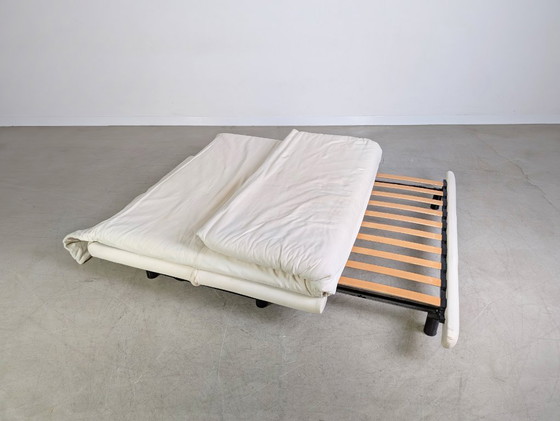 Image 1 of Ligne Roset Sofa Couch Multy Claude Brisson weiß Zweisitzer