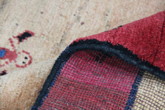 Image 1 of Original Persian carpet Gabbeh Ghashghai oriental carpet 159 cm x 118 cm old natural