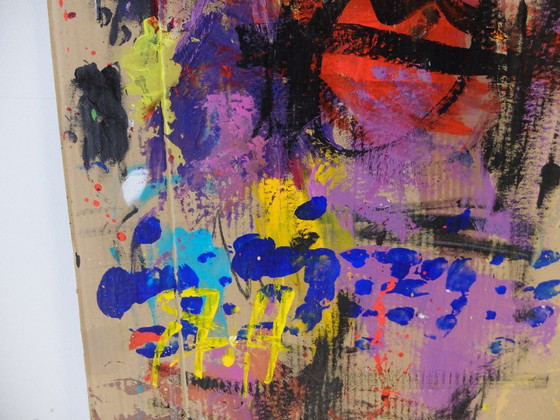 Image 1 of Victor Hasch (1945-2012) mixed technique on cardboard
