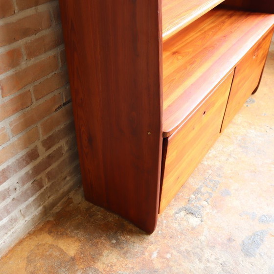 Image 1 of Vintage kast hoog boeken massief hout
