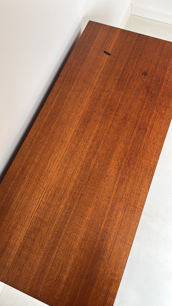 Image 1 of Vintage wooden Musterring cabinet / hinged chest