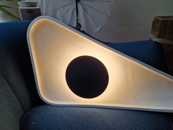 Image 1 of Gebruikte Luceplan Soleil Noir hanglamp, ontworpen door Studio Odile Decq. Verkeert in goede staat. Wegens verhuizing overbodig 