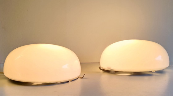 Plafoniera o Applique a Globo Opalino XL - metà del XX secolo – Plafoniere, Vetro (photo 3 of 8)