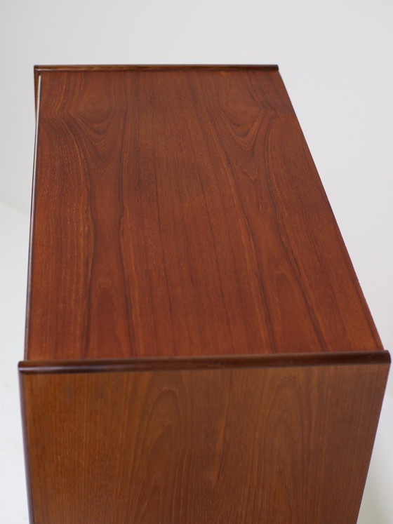 Image 1 of Hoge ladekast teak vintage Deens 1960s