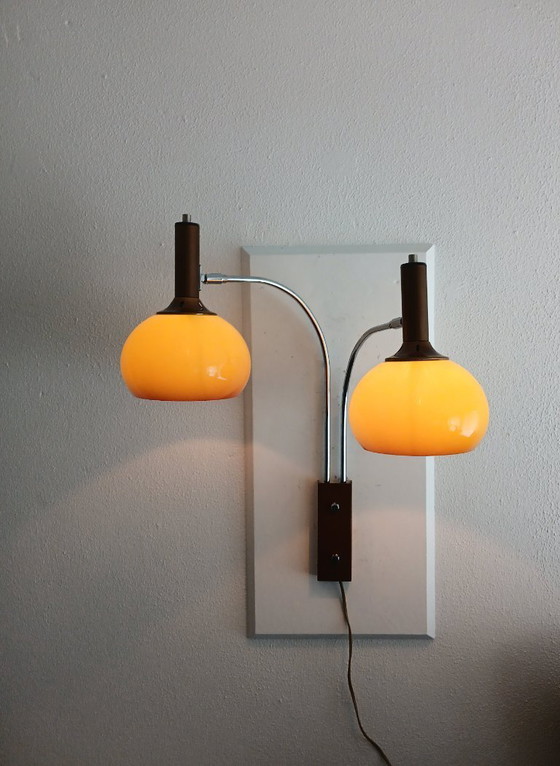 Image 1 of Double Wall Lamp - Dijkstra _ Vintage