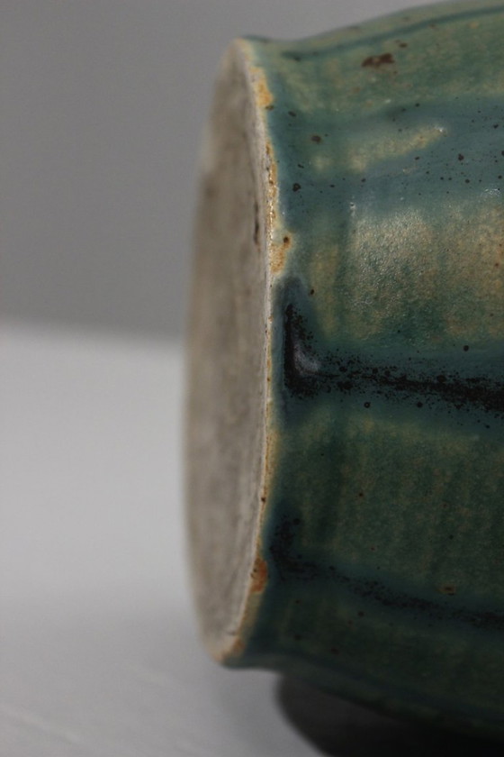 Image 1 of Lucien Arnaud in Saint-Amand en Puisaye - Large vase circa 1920, Carriès school