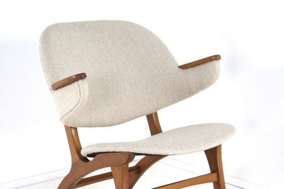 Carl Edward Matthes Poltrona modello 33a vintage appena rivestita – Poltrone, Legno (photo 8 of 15)