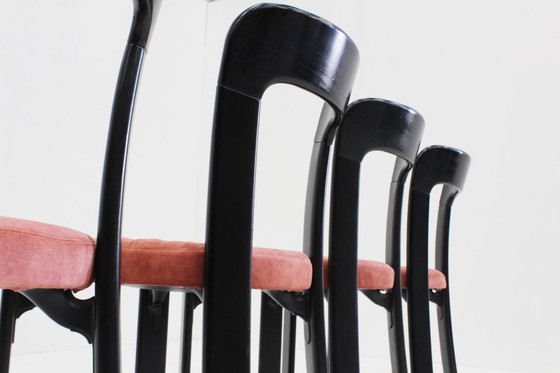 Image 1 of Vintage Bruno Rey dining chairs from the 1970s