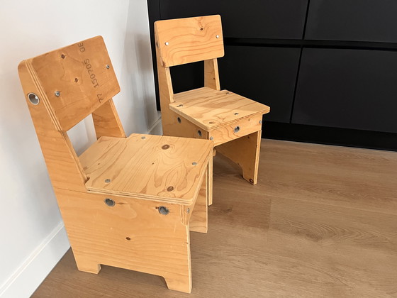 Image 1 of Piet Hein Eek crisisstoeltjes