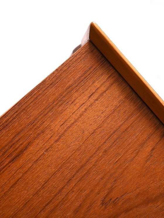 Image 1 of 1960s Scandinavian Teak and Oak Nightstand