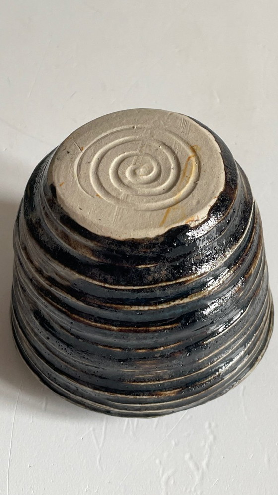 Image 1 of Vintage brutalistische handgemaakte vaas