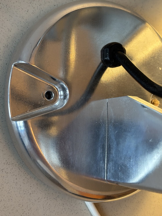 Image 1 of Set of two Artemide Tolomeo Faretto wall lamps silver aluminum