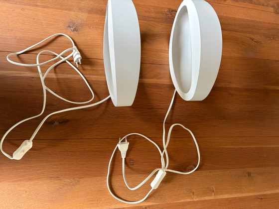 2x Lampade da tavolo di design Massive bianche – Metallo (photo 8 of 8)