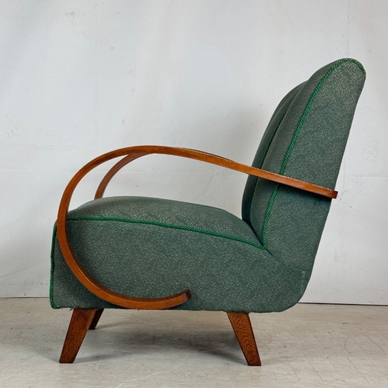 Image 1 of Pair of Jindřich Halabala H-410 Armchairs, 1930s – Original Condition