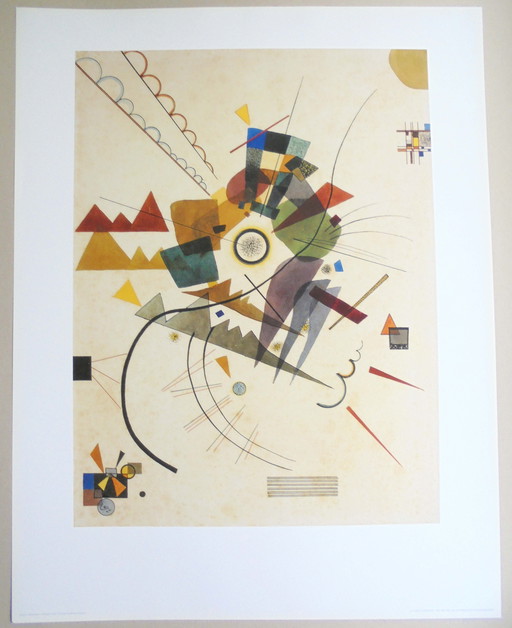 Wassily Kandinsky - Ringe um - 1920er Jahre - Achenbach Kunstedition 1992