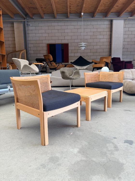 Ensemble modulaire vintage Plexus par Illum Wikkelsø – Canapés modulables, Wood, Textile (photo 7 of 11)