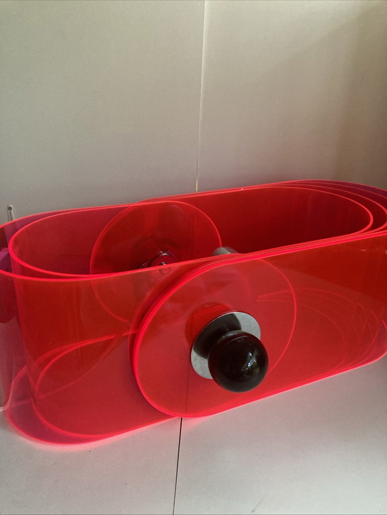 Image 1 of Table lamp GHERPE by Superstudio Plexiglas Italy