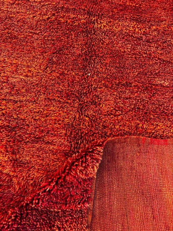 Image 1 of Mid-Century Modern Beni M’Guild Marokkaans tapijt 210x320 cm – Handgemaakt Berber tapijt