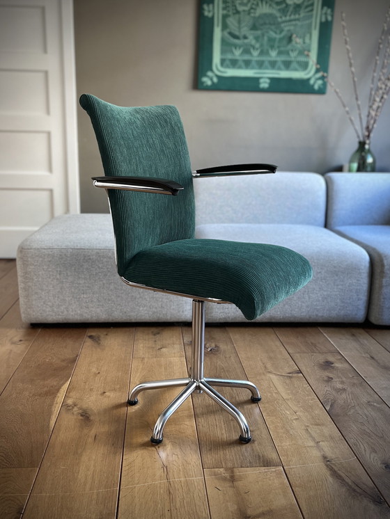 Image 1 of Gispen / Gebr. De Wit 1818 - Vintage Draaistoel - Gerestaureerd