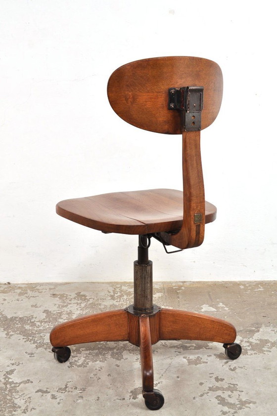 Image 1 of Art-déco-Bürostuhl von Stoll, 1930er Jahre