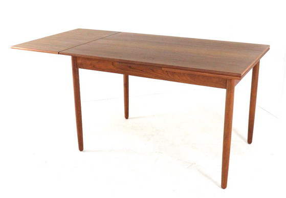 Rechthoekige Verlengbare Deense Eettafel 'Vejen' Vintage Gerestaureerd – Wood (photo 8 of 15)